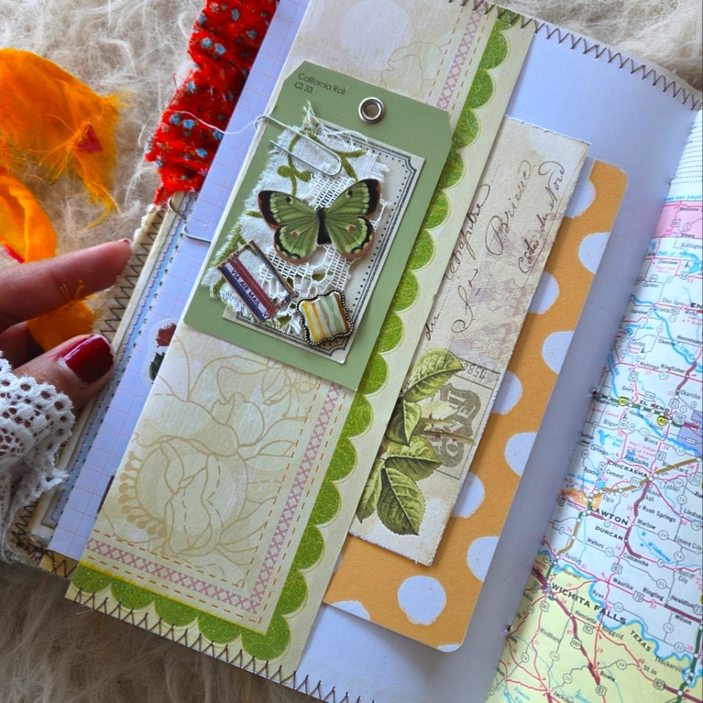 Patchwork Eclectic SUMMER Junk JOURNAL - Picture 10 of 17